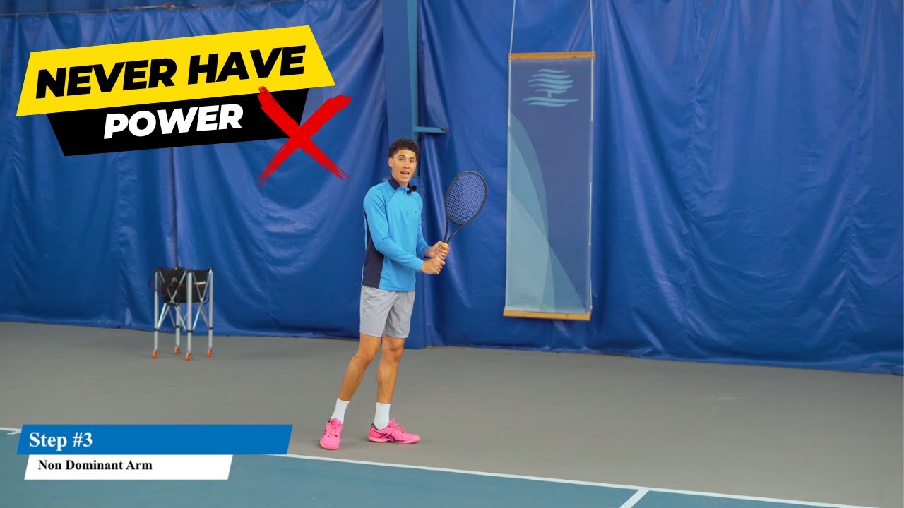 Your Two Handed Backhand Will NEVER Have POWER Without These 4 Steps