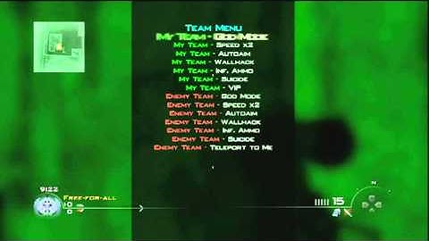 mw2 mod menu ps3 and xbox 360  2012