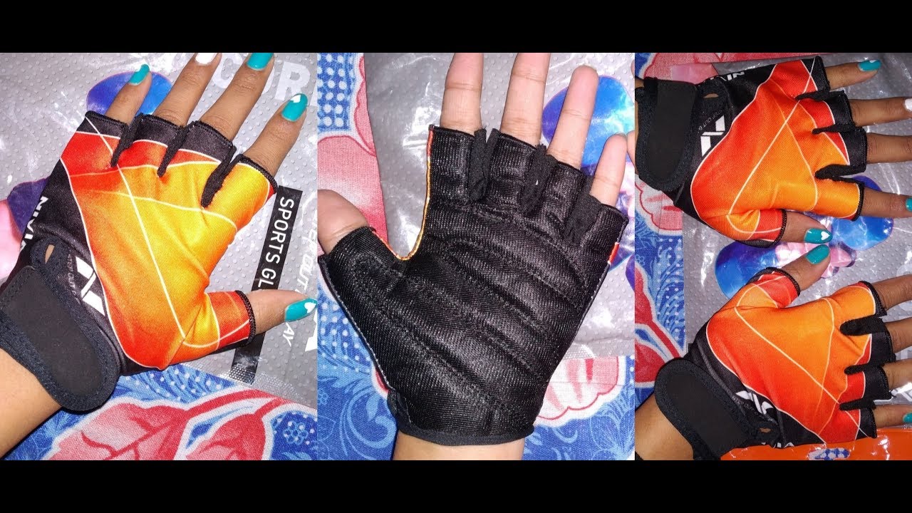 nivia crystal gym gloves