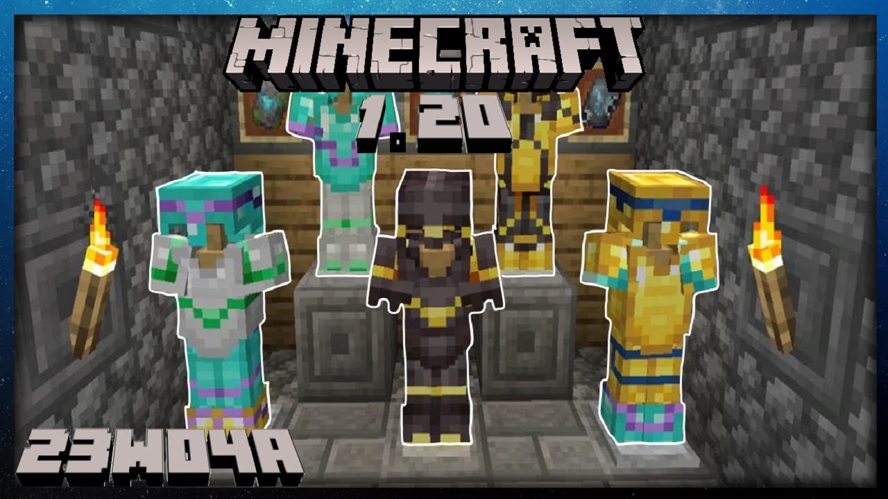 Minecraft 1.20 Snapshot 23w04a Released: Armor Customization, Netherite  Nerf & More