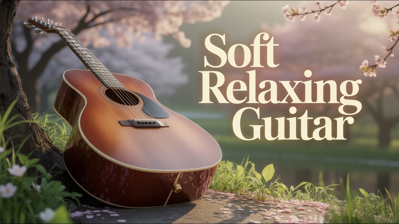 Soft Relaxing Guitar with Rain sound for Stress Relief | 3Hours G1