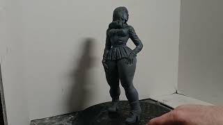 this is my sculpture based on Robert crumbs underground comic art. I'm a huge fan of the man
