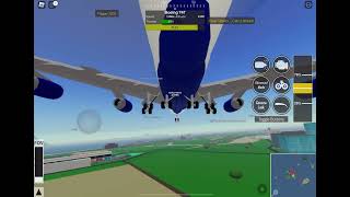 BELTA b747 emergency landing in PTFS