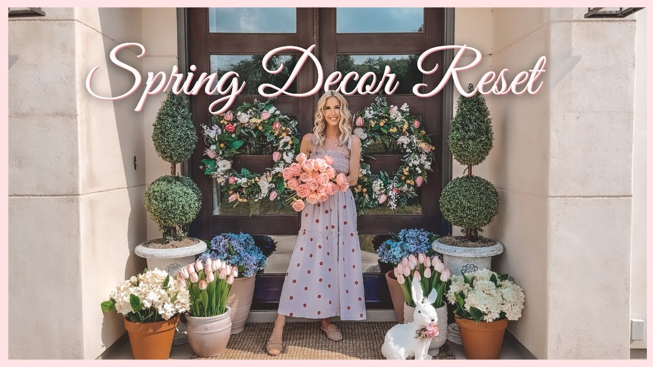 Packing Away Easter Decor | Spring Home Reset + Seasonal Transition