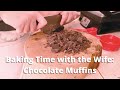 Baking Chocolate Muffins - Perfect with Coffee!