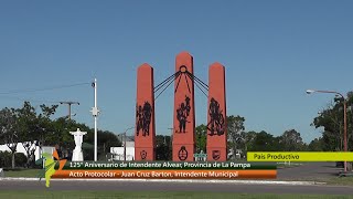 125° Aniversario Intendente Alvear, La Pampa. 04-12-2021