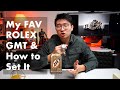 My FAVOURITE Rolex GMT and How to Set It - SG Watch Talk GMT Master II Root Beer 勞力士開箱