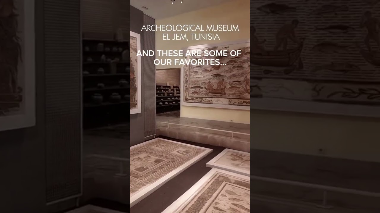 The second largest mosaic collection in  the world, Sousse, Tunisia