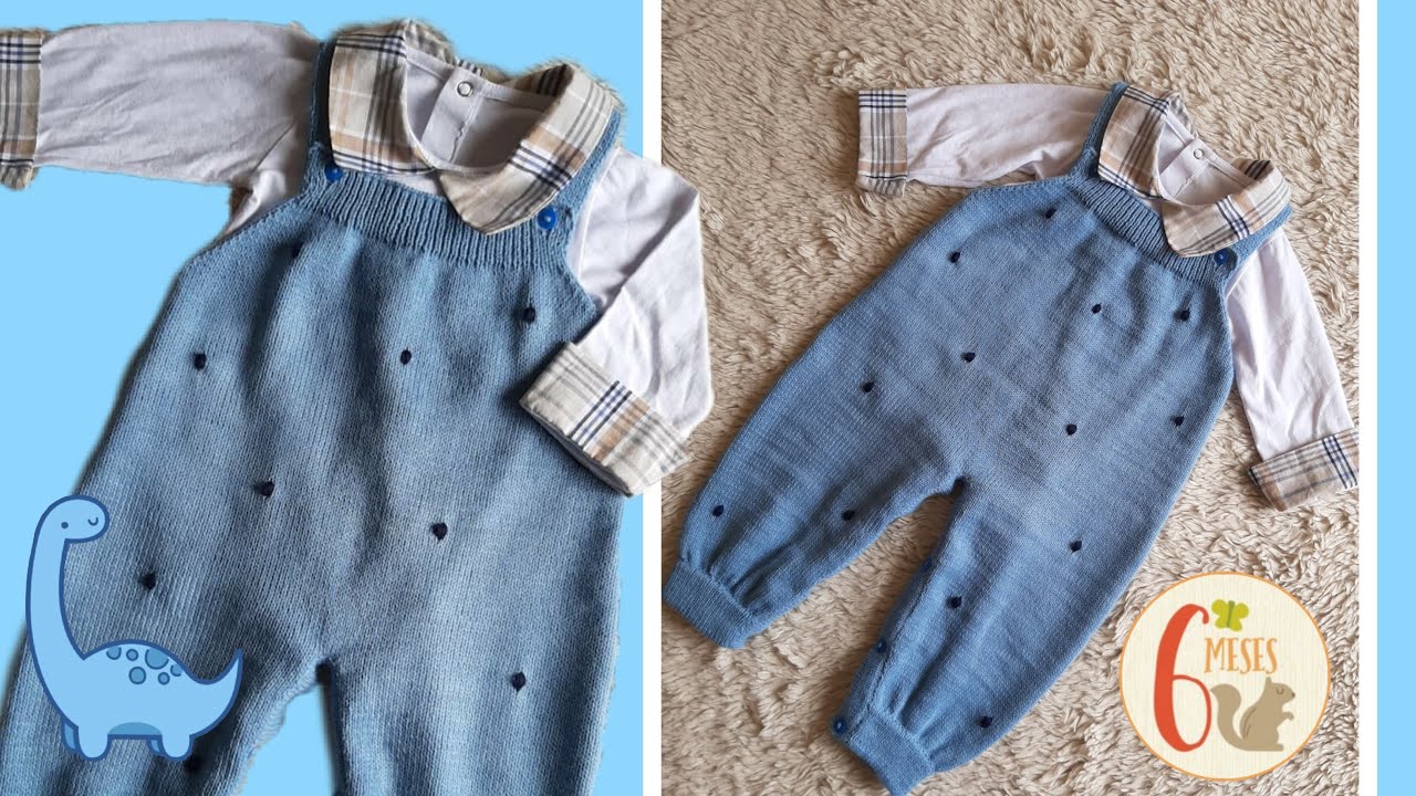 COMO FAZER JARDINEIRA DE BEBÊ  TAMANHO 6 MESES - Ateliê Beleza em Fios