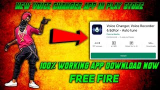 Voice Changer New App in play Store 2022 | Game turbo3.0 Download | How To Changer Voice in Freefire screenshot 3