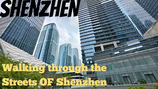 Shenzhen Walking Tour 2024 ||STREETS OF SHENZHEN || SHENZHEN CITY TOUR #huaqiangbei #shenzhen