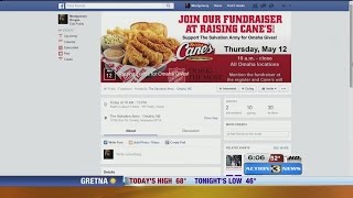 Raising Canes hosting fundraiser for the  Salvation Army