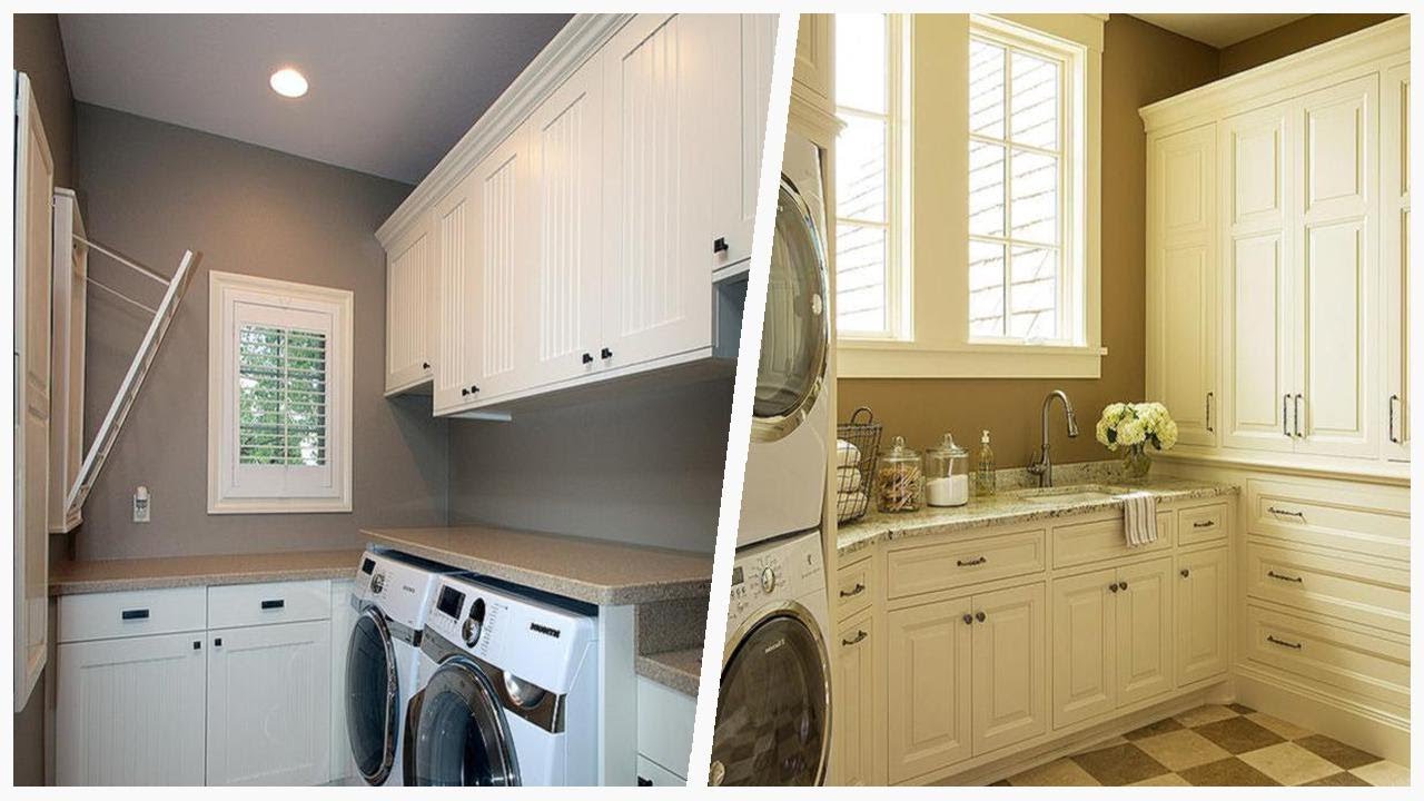75 Traditional Brown Laundry Room Design ⭐️ - YouTube