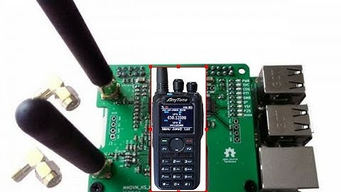 Anytone 878 MMDVM DUAL HAT PI-STAR