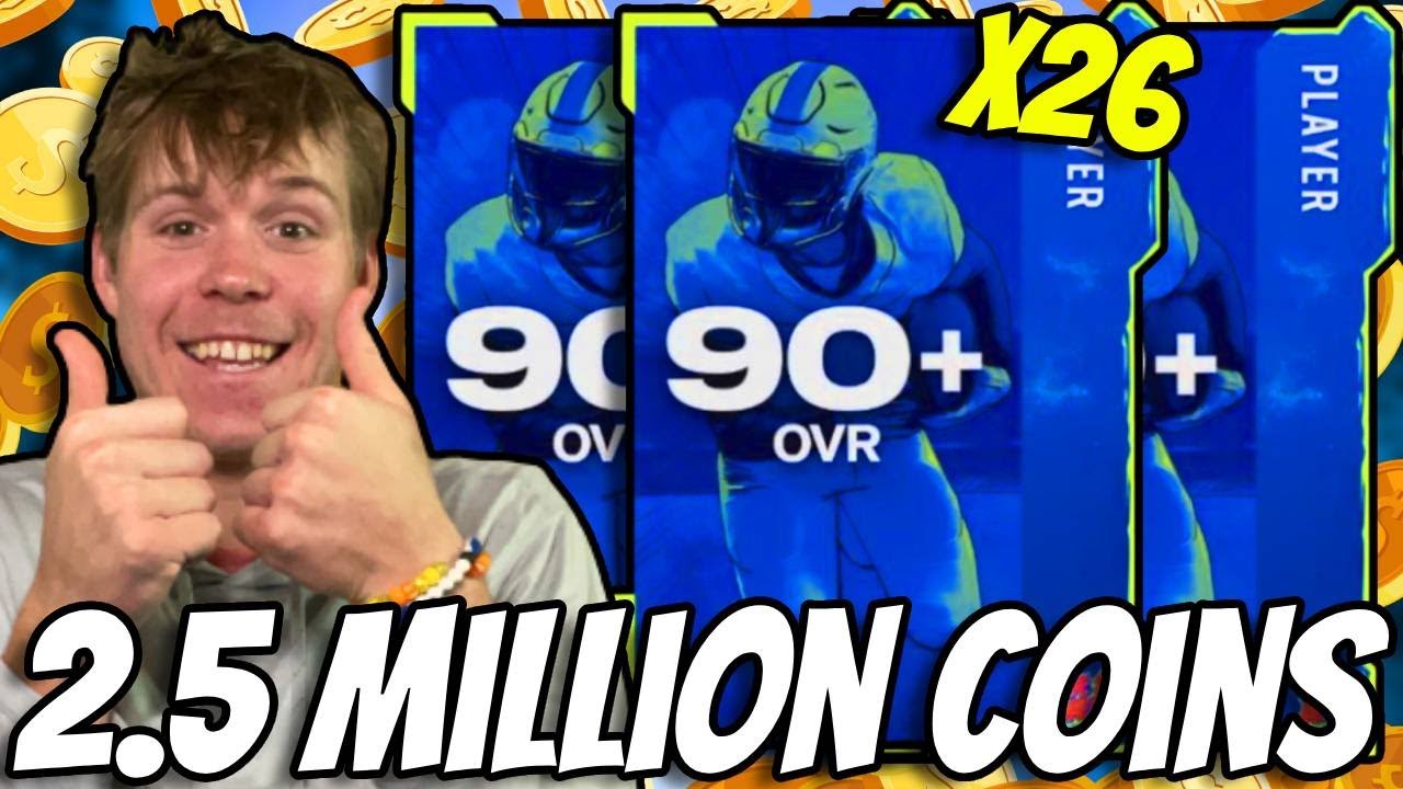I Spent 2.5 Million Coins on Geinki Force 90+ Packs!! This is What I Pulled...