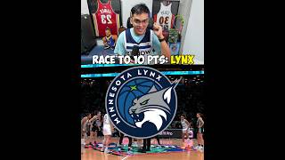 WNBA Playoffs:  Lynx vs Liberty game 2, race to 10 pts | Piso 6mal! #wnba screenshot 4