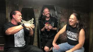 Matt and Ross of Exhumed back to crush these wimps with total Gore fukkin metal