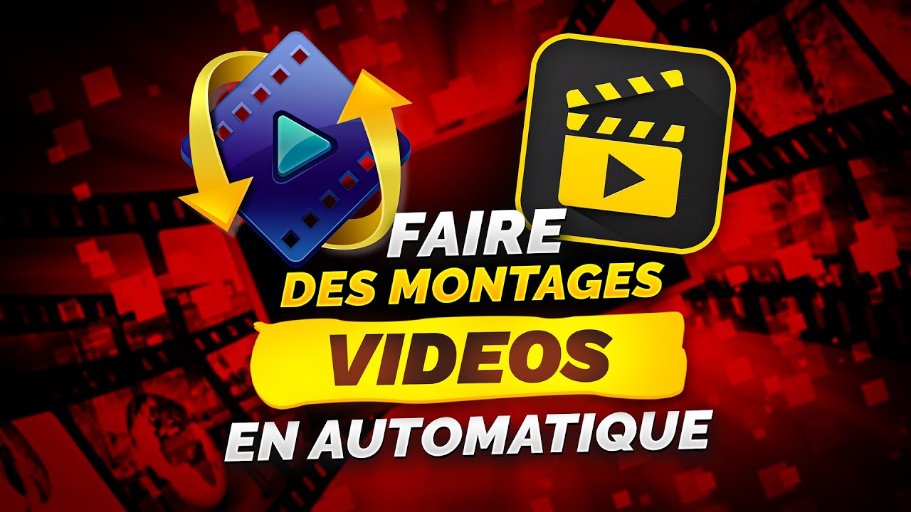 Faire des montages vidéos en automatique - Gain de temps énorme ! - YouTube