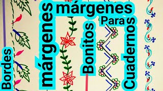 Margenes Para Cuadernos y Bordes Para Cartas | Margenes bonitos | MÁRGENES PARA TUS CUADERNO