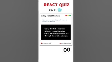 React JS Coding Challenge Day - 9 🔥#shorts  #youtubeshorts  #viralvideo   #reactjs  #quiz #trending