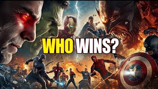 Team Superman Vs Hulk Vs Avengers - Desert Battle Scene | Ultimate Fight - Civil War 