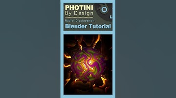 Geometry Nodes Radial Displacement - Blender Tutorial  #blendertutorial #motiongraphics #blender