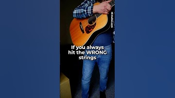 How Not to Hit the Wrong Guitar Strings