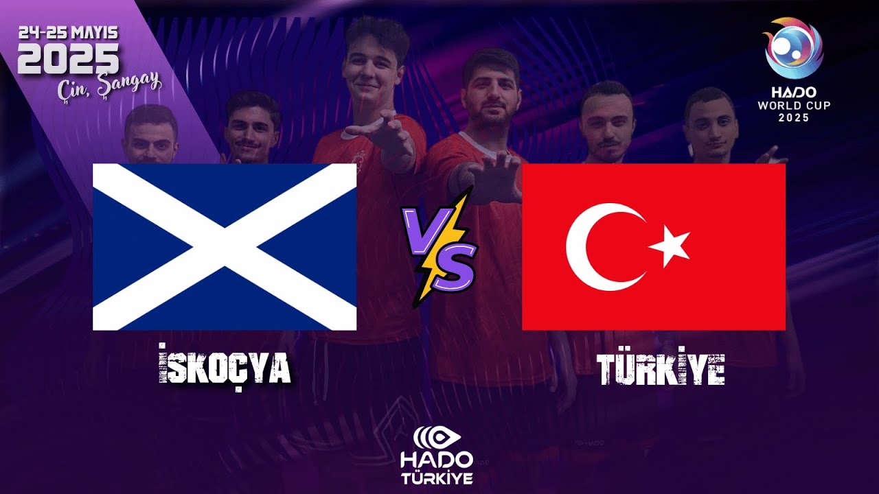 2025 HADO Dünya Şampiyonası İskoçya - Türkiye Grup Eleme Karşılaşması