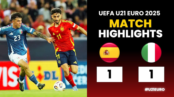 Spain U21 - Italy U21 | 1-1 | Highlights | UEFA U21 Euro 2025 | spain italy u21