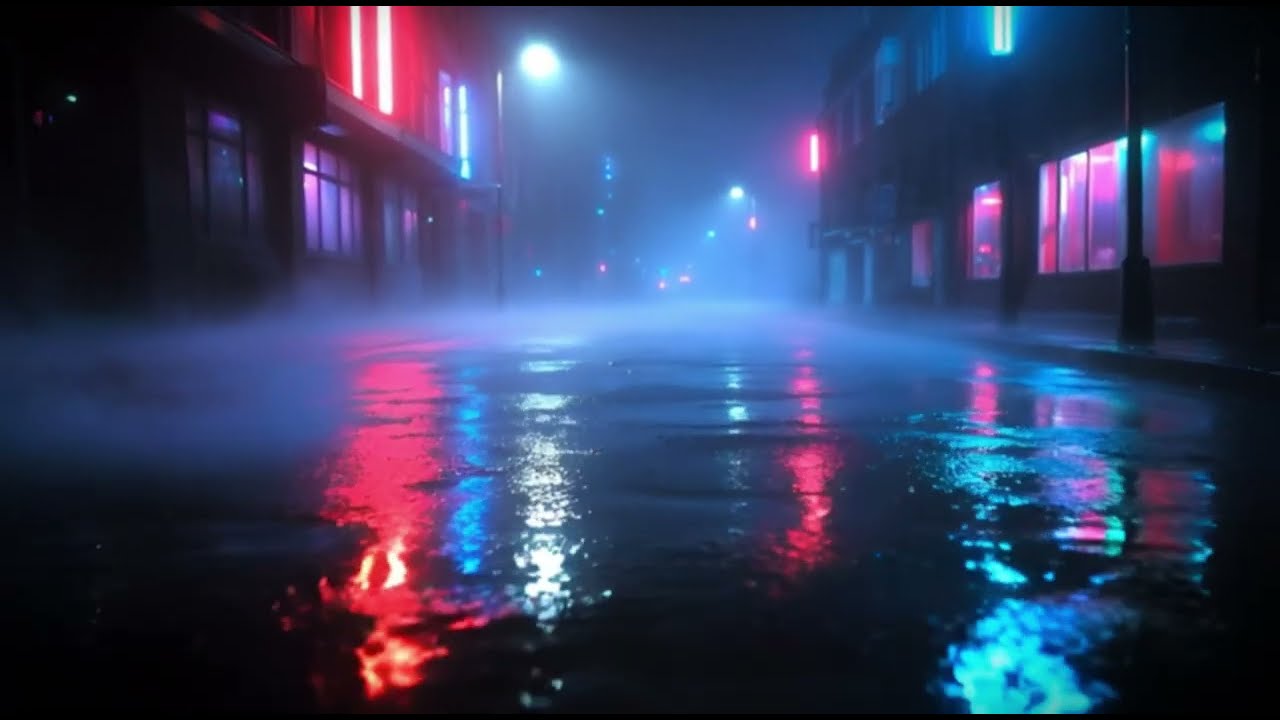 Neon Reflections — Ambient Music After Rain | Night City Mood
