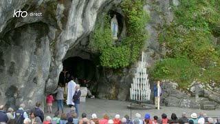 Chapelet du 17 mai 2024 à Lourdes