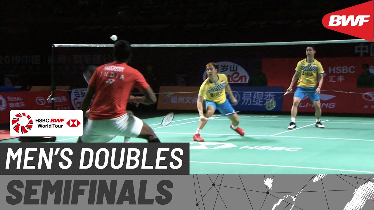 SF | MD | GIDEON/SUKAMULJO (INA) [1] vs RANKIREDDY/SHETTY (IND) | BWF 2019