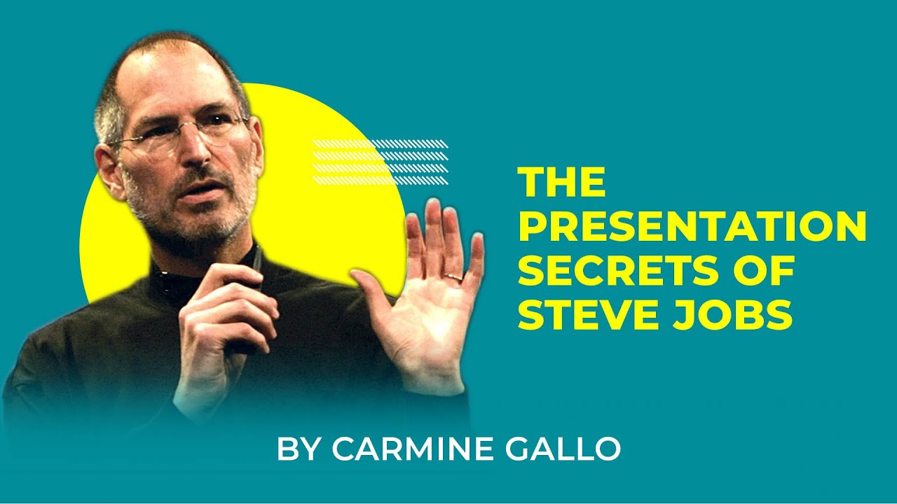 nine presentation lessons from steve jobs