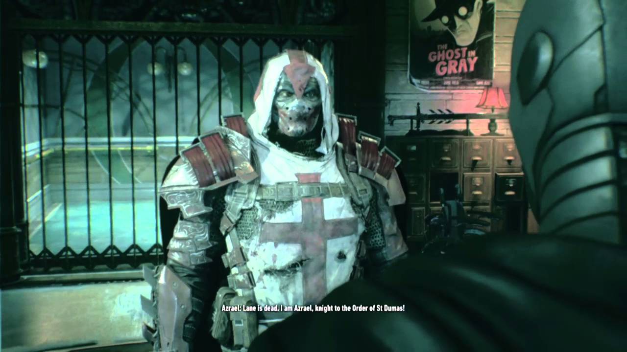 Batman Arkham Knight: Azrael Alternate Ending - YouTube