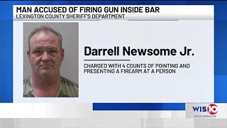 Man arrested after firing gun inside Lexington County bar