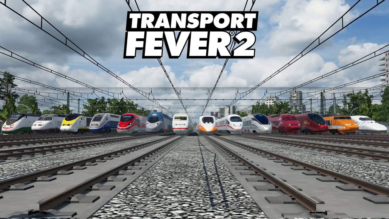 Transport Fever 2 Rennen🚆 XXL High Speed Race 🚆 Der große High Speed Train Vergleich 🚆