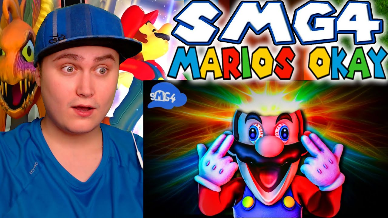 SMG4: MARIOS OKAY MARIOS OKAY MARIOS OKAY | Reaction | Axol Demon ...