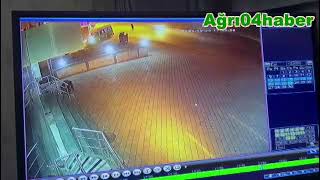 Ağrı da Ahmet Kandemir'in  yaşamını yitirdiği trafik kazasının görüntüleri