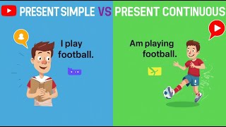 Present Simple vs Present Continuous | Easy English Grammar Lesson (A1–A2)
