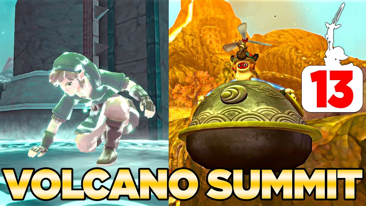 Volcano Summit - Skyward Sword HD 100% Walkthrough part 13