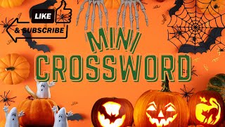 Mini Crossword Halloween - Solve This Spooky Puzzle Before Time Runs Out! screenshot 2