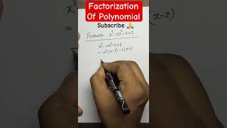 Factorize X^3-2X^2 - X + 2 l Factorization of Polynomials #math