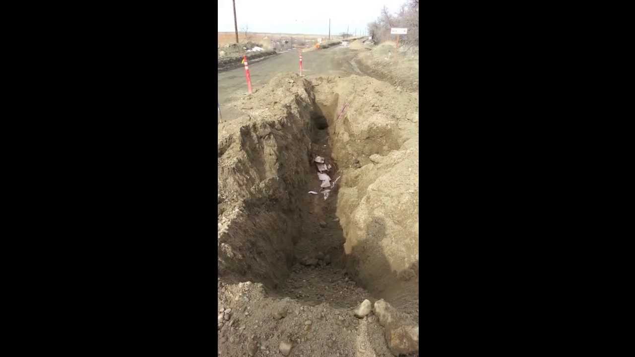 Static Pipe Bursting Replacing PVC water main with HDPE YouTube