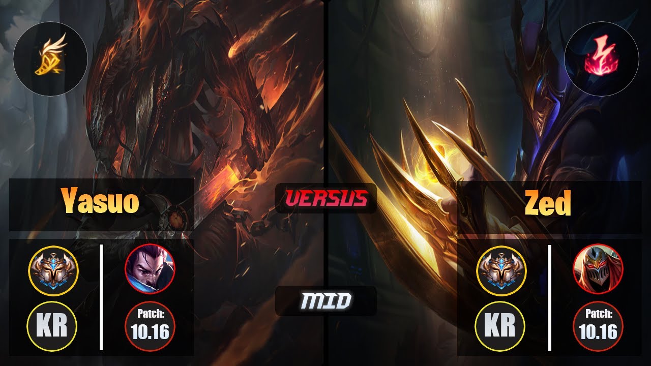Challenger YASUO [Fleet Footwork] (Mid) VS  ZED - Challenger KR Patch 10.16