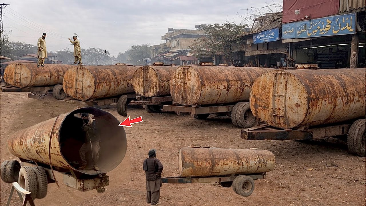 Unbelievable Restoration of Old Rusty Tanker | Making a Tanker Like New