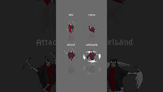 Meet the Phantom. The one from my sleep paralysis. #everrest #indiegame #godot #gamedev #isometric