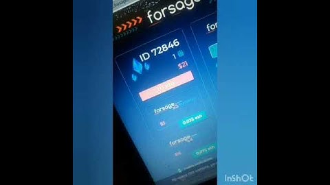 Forsage registration