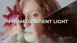 Prism Gradient Light Effect - Elements | After Effect Template screenshot 4