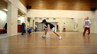 edi bboy practice flares