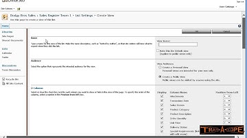 How to Creating Views in SharePoint 2010, Office 365, SharePoint online